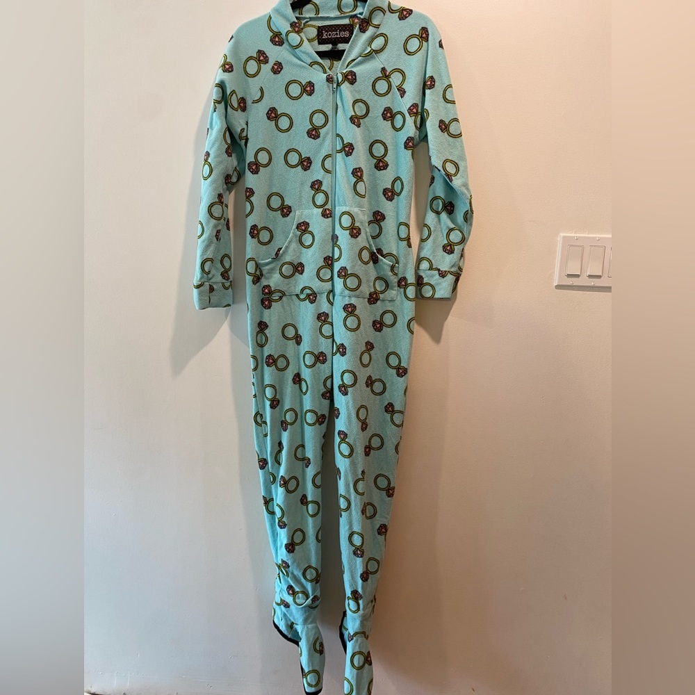 Like New Kozies Footed Onesie